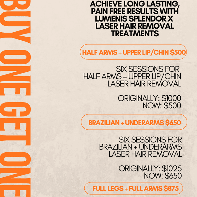 BOGO Brazilian+Underarms at Eclectic Aesthetics in White Plains, NY