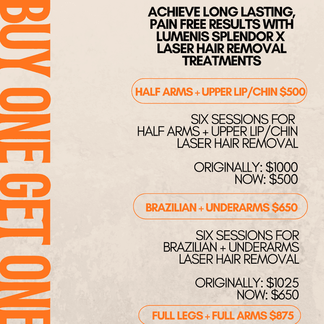 BOGO Full Legs+Full Arms at Eclectic Aesthetics in White Plains, NY